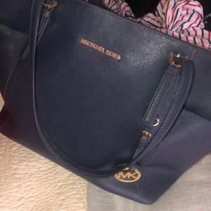 Michael Kors bag royal blue